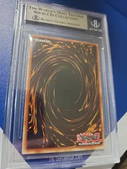 Elemental Hero Chaos Neos GLAS-EN036 1st Edition Secret Rare BGS 8 NM/M - Image 3