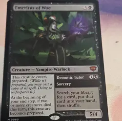 MTG Emeritus of Woe Secrets of Strixhaven FOIL 0080 M SOS NM - Image 3