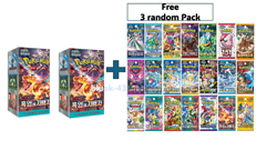 Pokemon Card Scarlet&Violet Ruler of The Black Flame sv3 Booster Box 2 Korean - Image 1