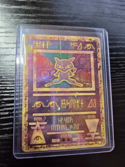 Pokemon TCG Ancient Mew Promo Card Holo Foil, Game the Movie 2000 Edition - Image 1