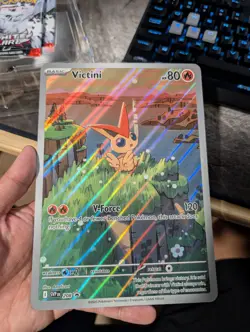 Pokemon Victini SVP 208 JUMBO Card Black Bolt White Flare PROMO 2025 - Image 1