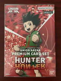 UNION ARENA PREMIUM CARD SET HUNTER X HUNTER GON KILLUA CURARPIKT ACTION POINT - Image 1