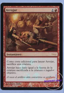 Fling Gateway Promos Spanish Mtg MISPRINT. The foil layer is from another card - Image 1