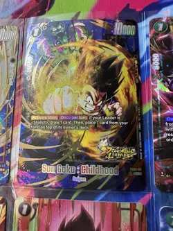 Dragon Ball Fusion World GOLD ALT Art LOT Collection From Starter Decks Goku! - Image 3