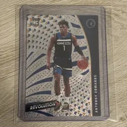 2020-21 Panini Revolution - Anthony Edwards #125 (RC) Timberwolves Rookie Card - Image 1