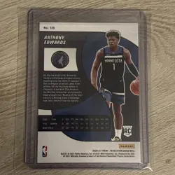 2020-21 Panini Revolution - Anthony Edwards #125 (RC) Timberwolves Rookie Card - Image 2