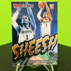 2023-24 Panini Nba Hoops Premium Stock - Sheesh Victor Wembanyama #12 (RC) - Image 1
