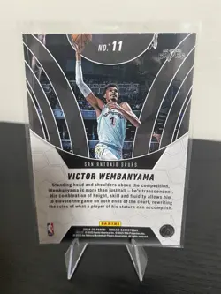 Panini Donruss Topps Victor Wembanyama Rookie Card Lot (6) Spurs 2024-25 - Image 3