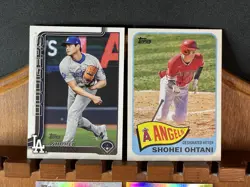 Shohei Ohtani 8-Card Lot NRMT Or Better Insert Topps Chrome + Inserts Dodgers - Image 2