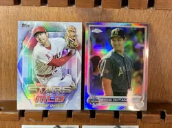 Shohei Ohtani 8-Card Lot NRMT Or Better Insert Topps Chrome + Inserts Dodgers - Image 3