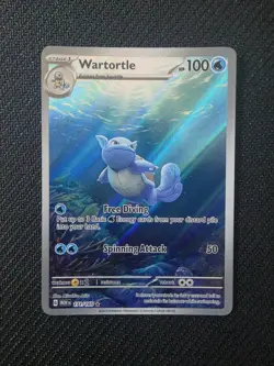 Wartortle Holo Card 171/165 Scarlet & Violet 151 Series Near Mint - Image 1