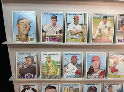 1967 Topps Baseball 40-Card Lot Minor Stars Rookies EX-NRMT Vintage - Image 5