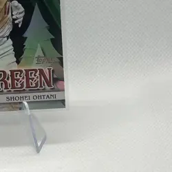 SHOHEI OHTANI (LOS ANGELES) - 2025 TOPPS HOLIDAY "EVERGREEN" DIE-CUT INSERT CARD - Image 5
