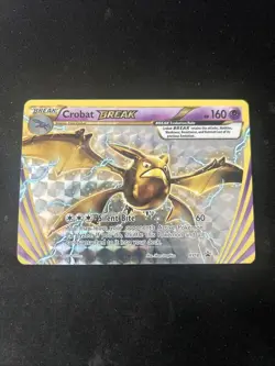 Crobat Break XY181 Black Star Promo Pokemon Card Game TCG LP - Image 1