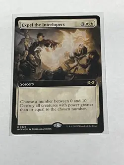 Expel the Interlopers Extended Art Wilds of Eldraine #324 MTG - Image 1
