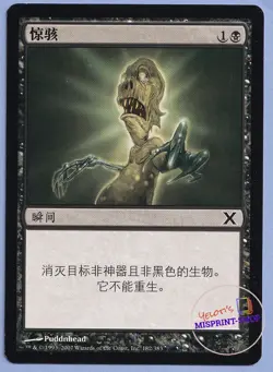 Terror MTG Simplified Chinese Alternate Art - Image 1