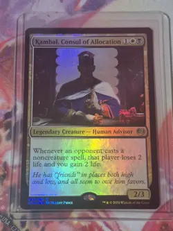 Kambal, Consul of Allocation #183 *Foil* (NM) - Kaladesh MTG - Image 1