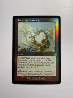 Inspiring Statuary 22 MTG The Brothers' War: Retro Frame Artifacts Foil - Image 1