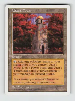 Urza's Tower*Non-Foil* Fifth Edition MP - Image 1