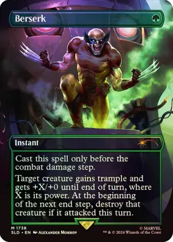 Berserk Foil Marvel Secret Lair NM MTG - Image 1