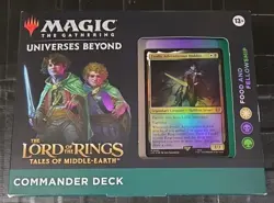 Lord of the Rings Tales of Middle Earth Food and Fellowship Commander Deck 195166205052 - Image 1