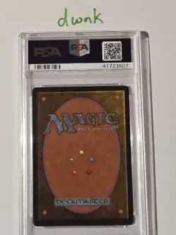 PSA 9 1998 MAGIC THE GATHERING MOX DIAMOND STRONGHOLD MTG - Reserve List FREE - Image 2