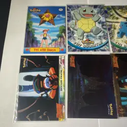 Vintage 1998-2000 Topps Pokemon TV & Movie Animation Card Lot (45 Cards) - Image 3