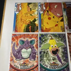 Vintage 1998-2000 Topps Pokemon TV & Movie Animation Card Lot (45 Cards) - Image 5