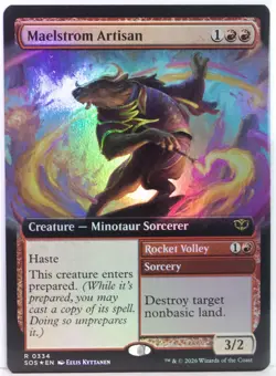Maelstrom Artisan [New, Near Mint] *Foil* Extended Art {Secrets of Strixhaven} - Image 1