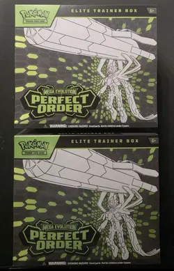 Pokemon - PERFECT ORDER - Elite Trainer Box ETB - X2 - NEW, SEALED! - Image 1