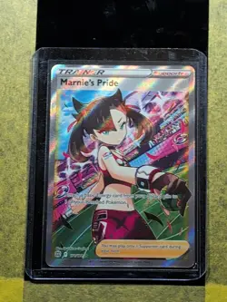 041 - Original Owner Marnie's Pride Full Art Pokemon 171/172 Brilliant Stars - Image 3