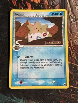 Togepi Reverse Holo Stamped Pokemon Card 41/101 Dragon Frontiers - Image 1