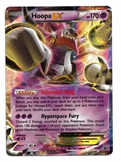 Pokemon Card: Hoopa EX Black Star Promo XY71 Rare! - Image 1