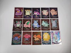 Vintage Pokemon Card Collection Lot Of 65+ - TOPPS *ALL CHROME* Cards Black Logo - Image 4