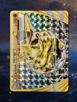 Carbink BREAK 51/124 XY Fates Collide Holo Rare 2016 Pokemon Card NM NEAR MINT - Image 1