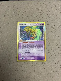 Pokemon TCG Ninetales Delta Species 8/101 EX Dragon Frontiers Reverse Holo Rare… - Image 1
