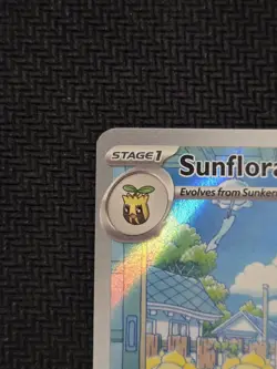 Sunflora Illustration Rare Pokemon TCG SV06: Twilight Masquerade 169/167 NM - Image 2