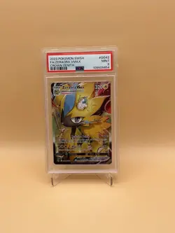 2023 POKEMON SWORD & SHIELD CROWN ZENITH #GG42 FULL ART/ZERAORA VMAX PSA 9 - Image 1