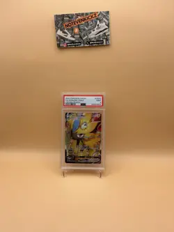 2023 POKEMON SWORD & SHIELD CROWN ZENITH #GG42 FULL ART/ZERAORA VMAX PSA 9 - Image 2