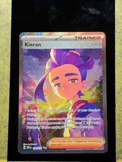 017 - Original Owner Pokemon TCG Kieran Trainer Full Art Card 174/131 - Image 1