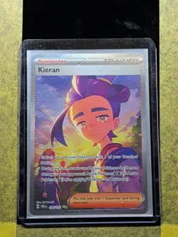 017 - Original Owner Pokemon TCG Kieran Trainer Full Art Card 174/131 - Image 3
