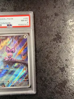 2025 POKEMON JOURNEY TOGETHER EN NOIBAT ILLUSTRATION RARE #169 NM-MT PSA 8 - Image 2
