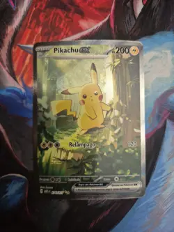 Pokemon TCG Ascended Heroes Pikachu ex SIR 276/217 - Portuguese - Image 2