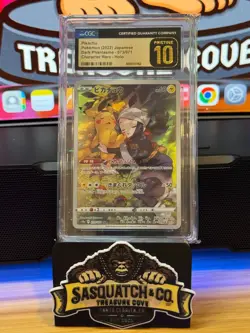 Pokemon TCG CGC Pristine 10 Pikachu 073/071 Character Rare Dark Phantasma - Image 1