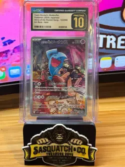 Pokemon TCG CGC Pristine 10 Team Rocket's Wobbuffet 103/098 - Image 1