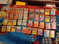 2018 Pokemon Sun & Moon TEAM UP REVERSE HOLO LOT OF 40 CARDS - Image 1
