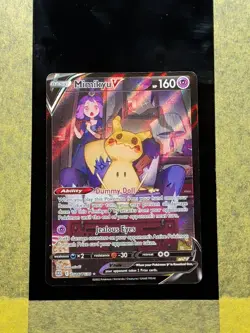 009 - Original Owner Mimikyu V TG16 Pokemon TCG - Full Art Ultra Rare Trainer - Image 1