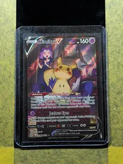 009 - Original Owner Mimikyu V TG16 Pokemon TCG - Full Art Ultra Rare Trainer - Image 3