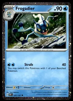 Frogadier 057/197 Holo Promo cosmos Pokemon Holo LP - Image 1