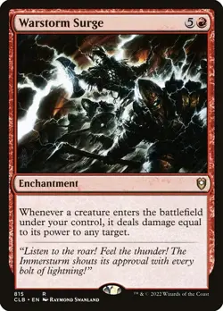 Warstorm Surge - Commander Legends: Battle for Baldur's Gate | MTG Card - Image 1
